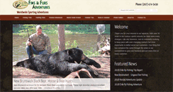 Desktop Screenshot of finsandfursadventures.com